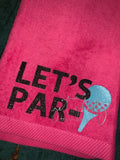 Ladies Golf towels