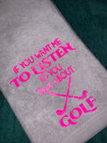 Ladies Golf towels
